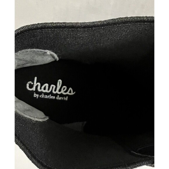 Charles By Charles David Snake Print Ankle Boots - Picture 6 of 14